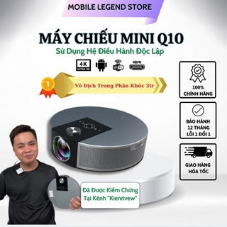 Máy Chiếu Movie Legend - Máy Chiếu Q10 Mini Full HD - Hỗ Trợ 4K, Xem Bóng Đá, Trình Chiếu Web