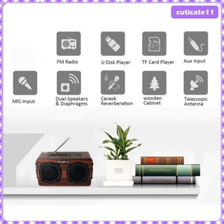 Loa âm trầm Bluetooth 4.2 không dây S403 Retro