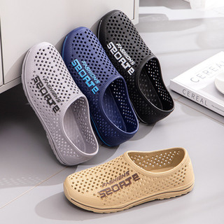 Giày Sandal Nam Lỗ Thoáng Khí Lưới Giày Tổ Chim Ngoài Trời Giày Đi Biển