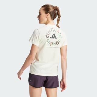 adidas Chạy W Earth Tee Nữ Be IR5375