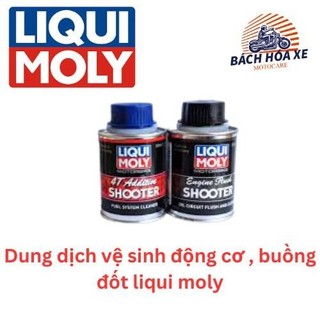 ComBo Dung dịch vệ sinh động cơ , buồng đốt liqui moly