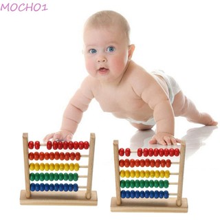 Mocho1 Bàn tính Trẻ em 10 chữ số Hạt tính Số đếm Đồ chơi xếp hình học tập sớm