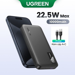 UGREEN Pin Sạc Dự Phòng 2 Chiều 10000mah pd3.0 20w qc 3.0 18w Sạc nhanh 2 chiều | Sạc nhanh thông minh Power X Powerbank