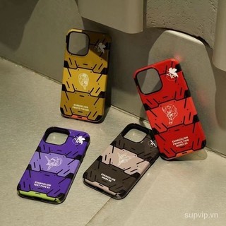 Ốp Điện Thoại Neon Genesis Evangelion Thích Hợp Cho iPhone 15 14 13 12 11 X XS XSMAX XR 15promax 12pro 14plus 7 8plus Ốp Cứng Chống Sốc Hai Trong Một Vỏ Cứng iPhone 11promax 13promax