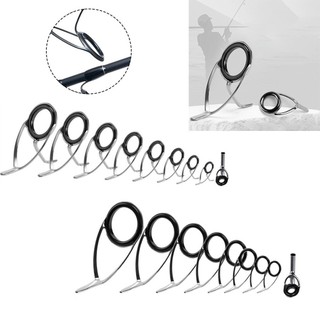   Mulitibuy  Cần câu thay thế Top Ring Tip Eye Guide Repair Building Bộ dụng cụ không gỉ 