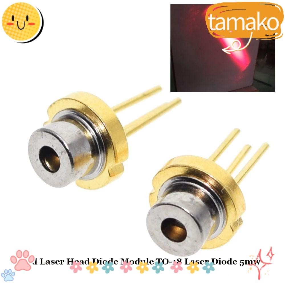 Tamako 1 / 2 / 5 / 10 Chiếc Đầu Laser Đỏ Chất Lượng Cao DIY Lab Công Suất Cao TO-18 Diode Laser