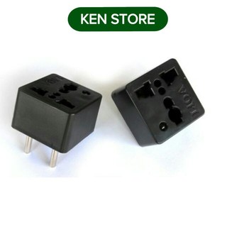 Ổ cắm chuyển đổi 3 chấu sang 2 chấu Lioa (10A) KEN STORE