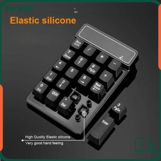Bàn phím có dây không dây serendi, bàn phím số usb mini 2.4ghz, máy tính xách tay kế toán bluetooth máy tính xách tay pc numpad thu 19 phím số pad