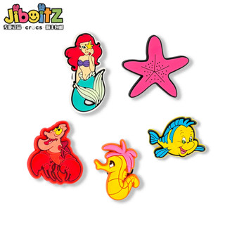Charm Crocs Jibbitz Phụ Kiện Giày Hoa Phụ Kiện Giày Trang Trí Hoa Khóa Nàng Tiên Cá Nhân Vật Hoạt Hình Khóa Giày Trang Sức Kết Cấu Giày Hoa Tất Cả Trận Đấu Phụ Kiện Giày Sticker Dép Crocs