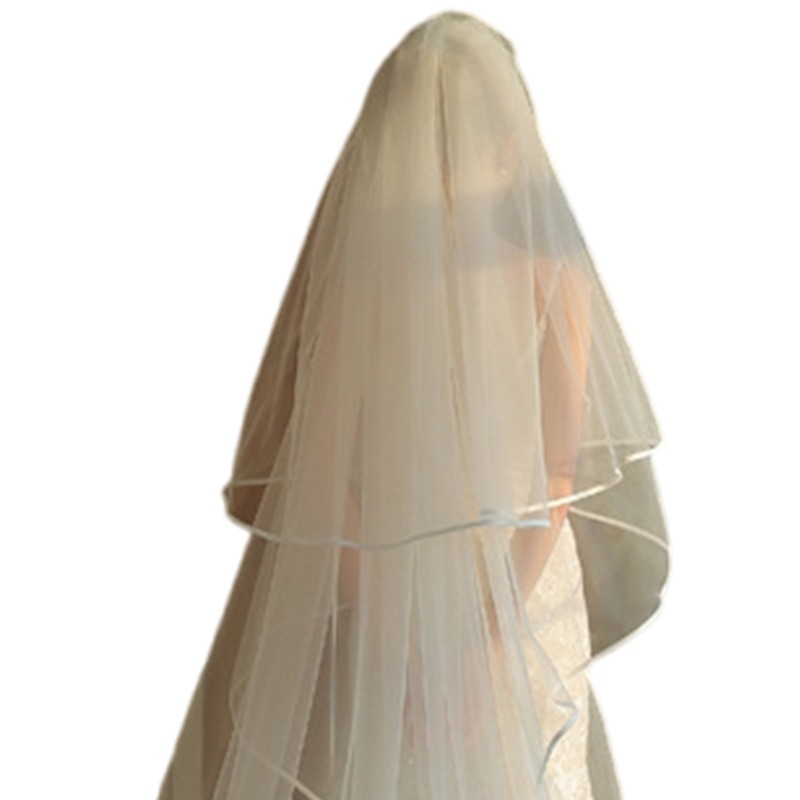 Fine Bridal Veil Bachelorette Party White Veil Bride To Be Bridal Tắm Cưới