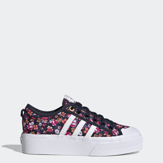 adidas Phong cách sống Giày Platform Nizza Nữ Màu xanh da trời FY3671