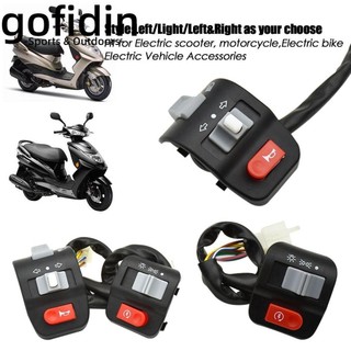 Gofidin Công tắc đèn Flash Xe đạp điện Công tắc đèn LED Phụ kiện xe điện Công tắc tay cầm đèn pha