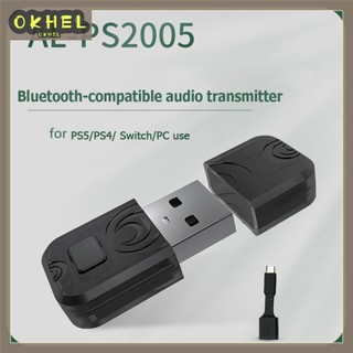 [Okhello.vn] Bộ thu phát âm thanh tương thích Bluetooth USB cho Switch PS5