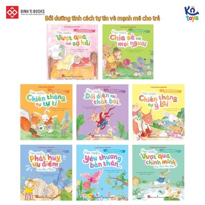 Sách - Bồi Dưỡng Tính Cách Tự Tin Và Mạnh Mẽ Cho Trẻ (Cho Trẻ 3 - 6 Tuổi) - Đinh Tị Books
