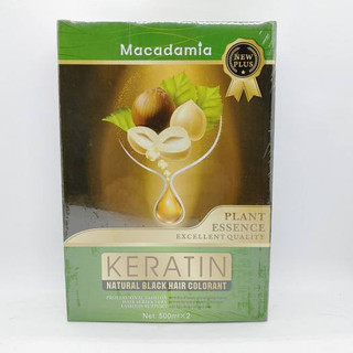 Nhuộm Đen phủ bạc Keratin Maca