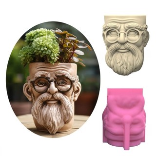 Joy Chậu hoa Bình hoa Khuôn silicon Succulents Planter Khuôn bê tông