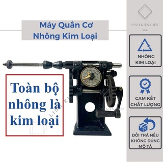  Máy quấn dây đồng cơ nhông thép bàn quấn dây cho động cơ biến áp motor có đồng hồ bằng kim loại MQDDC 