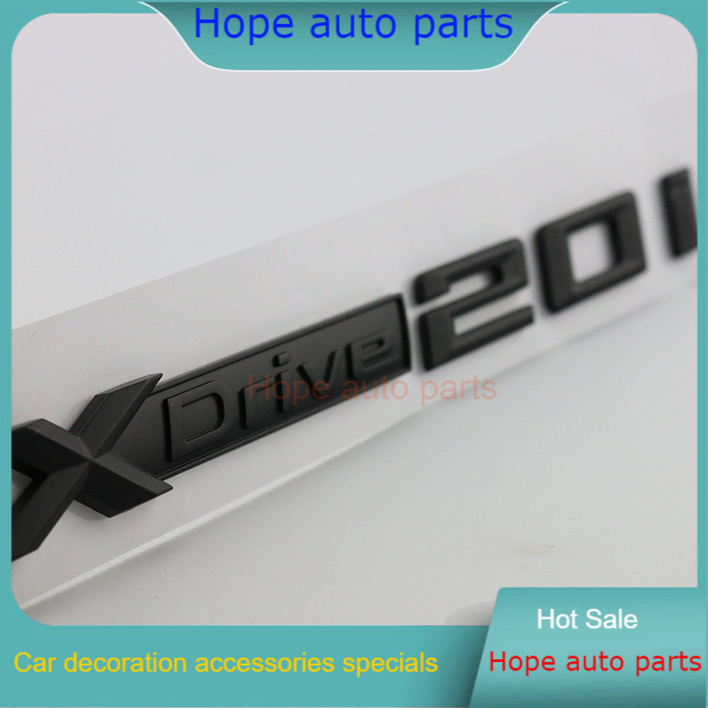 Logo bên bảng lá BMW Xdrive35I MỚI X1 X3 X5 X6 20I 28i 40I logo dịch chuyển ổ đĩa bốn bánh
