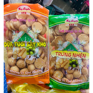 Bánh trứng nhện vừng vị dừa thơm ngon