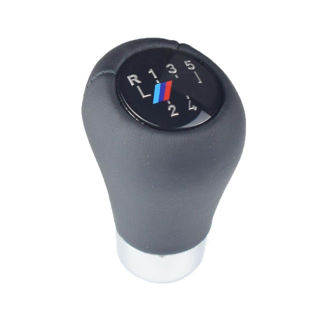 [Knwh] Núm chuyển số bằng da thật 5 tốc độ cho BMW M E87 E90 E36 E46 E90 E91 E92 F30