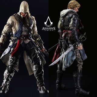 Assassin 's Creed 34 Trò chơi Hàng hóa PA Đổi thành Conner Edward Hình Mô hình Búp bê Đồ chơi Trang trí búp bê Có thể di chuyển