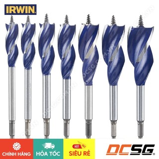 Mũi khoan khoét gỗ 3 lưỡi cắt speedbor max speed irwin | dcsg