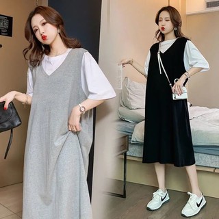 [40-150kg] Đầm dáng rộng cỡ trung hè cỡ lớn dành cho nữ C1450