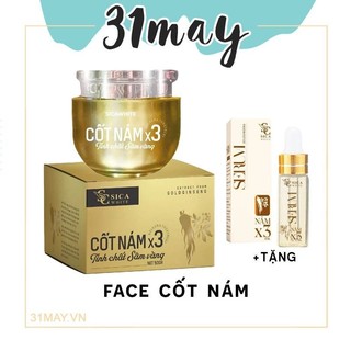 Kem face cốt nám x3 sica white chính hãng 30gr - tặng serum