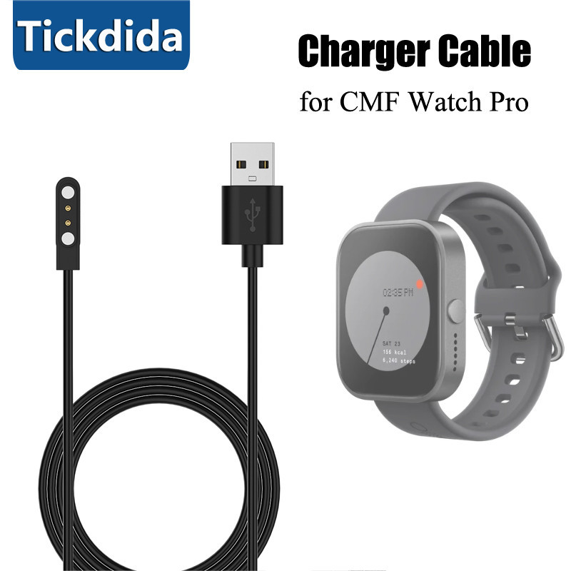 Cáp Sạc Cho CMF Watch Pro Sạc 1M USB Dây Sạc Nhanh Dây Đồng Hồ Thông Minh Cho CMF Watch Pro Adapter