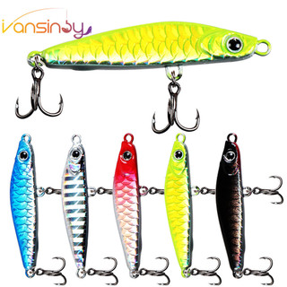 Mồi câu cá kim loại jigging full nước câu cá spinner mồi laser kim loại jig thìa mồi câu cá
