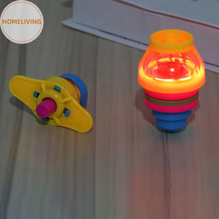 Homeliving trẻ em flash dạ quang quay top đồ chơi con quay dây con quay phóng đèn led vn