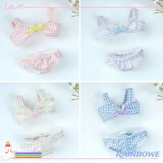 Bộ quần áo bơi cotton dễ thương dành cho búp bê 1 / 12bjd
