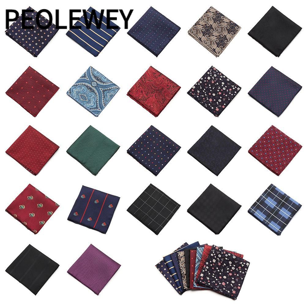 PEOLEWEY  Khăn ngực  Paisley Casual Pocket square Hankies