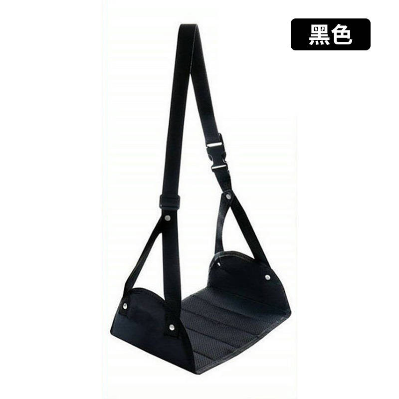 Travel Rest Foot Mat Foot Hammock Long-Distance Car under the Table Aircraft Hanging Foot Mat Pedal 