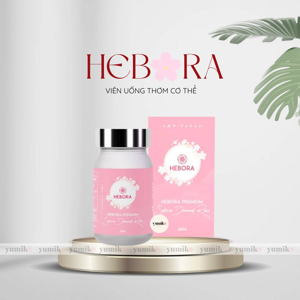 Viên uống hương thơm cơ thể HEBORA 60 viên Nhật