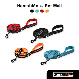 HamshMoc Dây Dắt Thú Cưng Đi Dạo Bằng Nylon Có Móc Phản Quang An Toàn Thoải Mái
