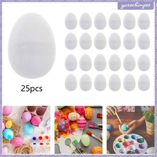 White Easter Eggs to Decorate Fillable Easter Eggs for Shops Farmhouse Cafe