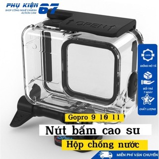 Vỏ chống nước gopro 9,10,11 phụ kiện máy quay gopro phụ kiện 67vn