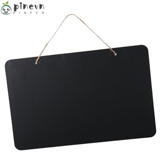 Bảng phấn PINEVN, Bảng phấn để bàn Bảng đen Mini hai mặt, Bảng Menu Bảng tin có thể xóa được Nhãn tin nhắn Tin nhắn Ghi nhớ