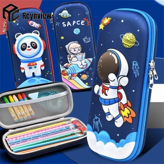 Hộp đựng bút chì Kawaii 3D Phi hành gia dễ thương Túi đựng bút chì Unicaorn EVA Dung tích lớn Hộp bút chì chống nước cho học sinh Trường học Cung cấp túi văn phòng phẩm