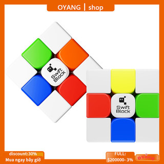 Oyang Gan Swift Block 355s 3x3 Từ Tính Magic Speed Cube Stickerless Đồ Chơi Giáo Dục Chuyên Nghiệp Cubo Magico Puzzle