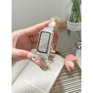 Hàn Quốc Trái Tim Tình Yêu Nhựa Dây Đeo Cho Redmi Smart Band 2 Vòng Tay Thông Minh Dây Đeo Đồng Hồ Nữ Dây Đeo Cổ Tay Xiaomi Mi Band8 Band 8 Active