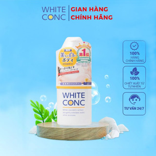 Sữa tắm trắng da white conc hương cam