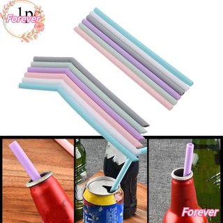 Ống hút bằng silicone nhiều màu tuỳ chọn có thể tái sử dụng