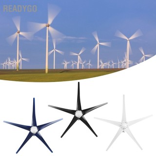 ReadyGo Máy phát điện cối xay gió 5 cánh Bộ tua bin nhỏ Thiết bị năng lượng công nghiệp 800W