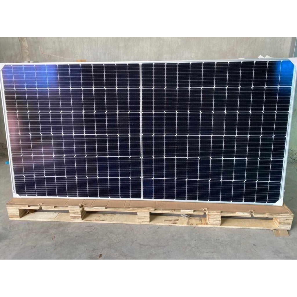 Tấm Pin  Longi 445W-LR4-72HBD loai A-Jinko 440W-ASTRONERGY 450W   LOẠI A 2 MẶT KÍNH CAO CẤP N Type 5
