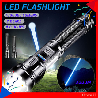 Đèn pin chiến thuật công suất cao Đèn pin Lumens cao Đèn pin Led chiến thuật có thể sạc lại sáng với 7 chế độ Chống nước và từ tính Hoàn hảo cho các hoạt động ngoài trời Cao cấp