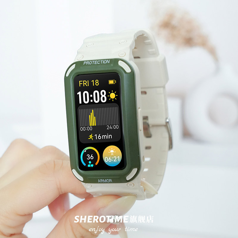Dây Đeo Silicon Cho Huawei Band 9 Đồng Hồ Thông Minh Thay Thế Dây Đeo Tay Mềm TPU Thể Thao Vòng Tay 