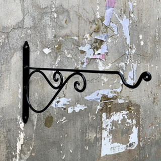 Móc treo lồng chim móc treo lồng chim gắn tường sắt và phun sơn tĩnh điện 40cm