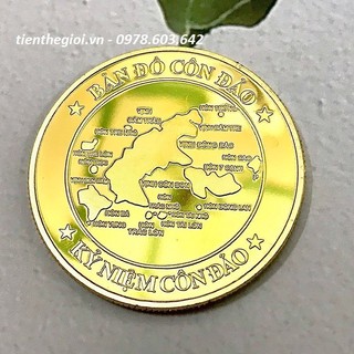 Xu Lưu Niệm Cô Sáu Côn Đảo Mạ Vàng làm đồ lưu niệm - SP007357